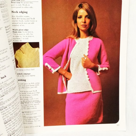 Golden Hands Magazine Needlepoint Bolero Part 16 Vol 2 Crochet Guide 70s - Picture 4 of 8